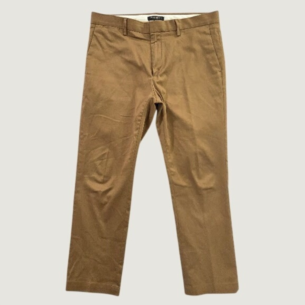 Banana Republic Chino Pants Men's 34x30 Khaki Aiden Slim Rapid Movement Stretch